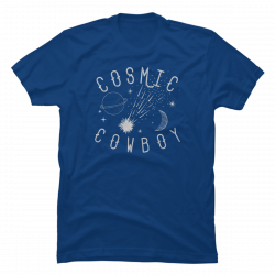 cosmic cowboy shirt